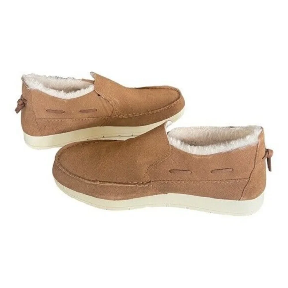 SPERRY Moc Sider Base Core Shoe Tan Suede Men’s Size 11.5 NEW